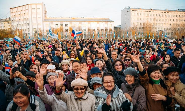Инаугурация Айсена Николаева