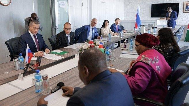 В Виндхуке прошла встреча сопредседателей Межправительственной Российско-Намибийской комиссии по торгово-экономическому сотрудничеству
