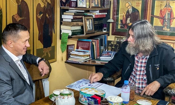 Юрий Трутнев и Федор Конюхов обсудили развитие горного туризма