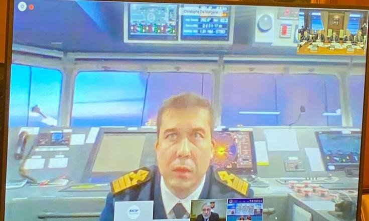Арктический газовоз завершает экспериментальный рейс по Северному морскому пути