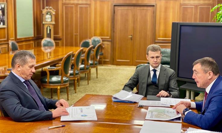 Юрий Трутнев провел рабочую встречу с Валерием Лимаренко