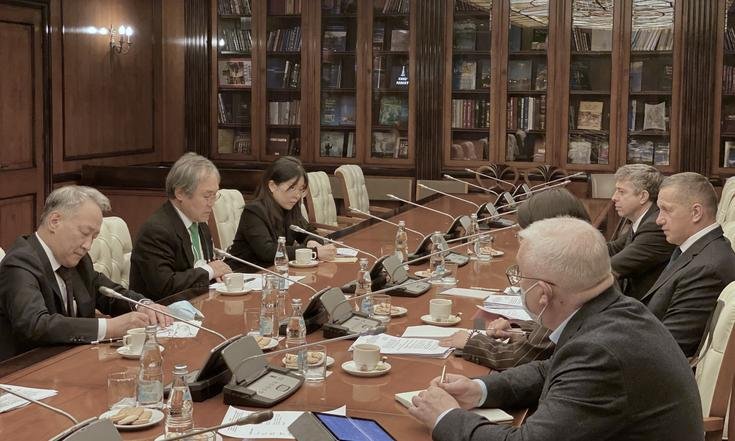 Юрий Трутнев провёл встречу со Специальным посланником Президента Республики Корея