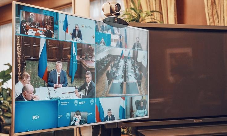 Совещание по вопросу социально-экономического развития Сахалинской области