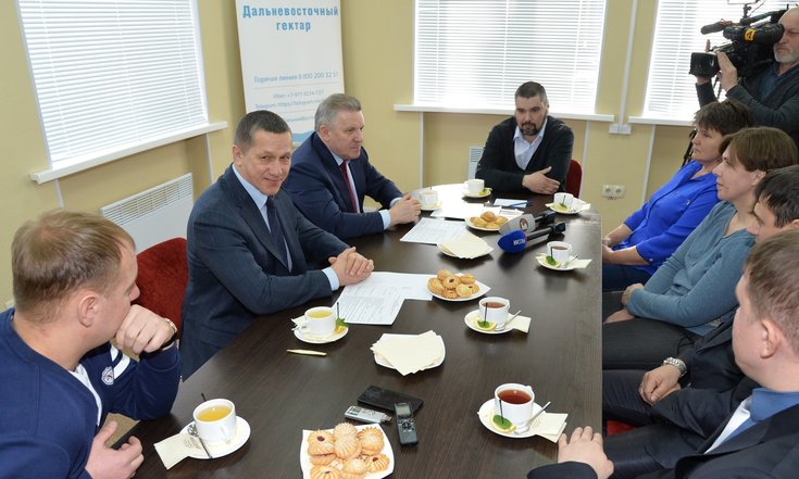 Юрий Трутнев встретился с владельцами «дальневосточных гектаров» в Хабаровском крае