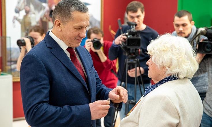 Чествование ветеранов ВОВ в Южно-Сахалинске