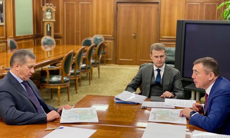 Юрий Трутнев провел рабочую встречу с Валерием Лимаренко